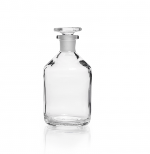 Chai phản ứng cổ hẹp, thủy tinh Soda – lime, màu trắng - DURAN